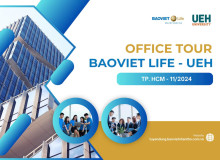 BẢO VIỆT NHÂN THỌ TỔ CHỨC THÀNH CÔNG CHƯƠNG TRÌNH OFFICE TOUR DÀNH CHO SINH VIÊN ĐẠI HỌC KINH TẾ TP. HCM